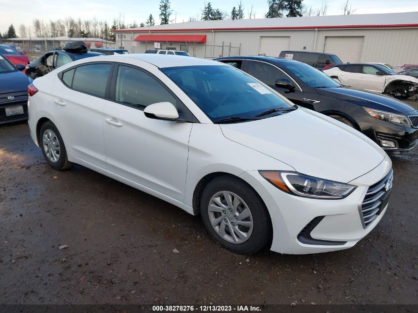 2018 HYUNDAI ELANTRA SE - 5NPD74LF0JH388596