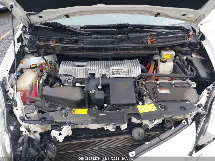 2013 TOYOTA PRIUS PERSONA - JTDKN3DU2D5609799