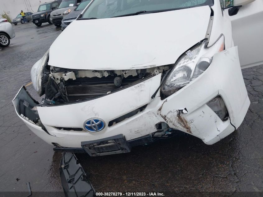 2013 TOYOTA PRIUS PERSONA - JTDKN3DU2D5609799