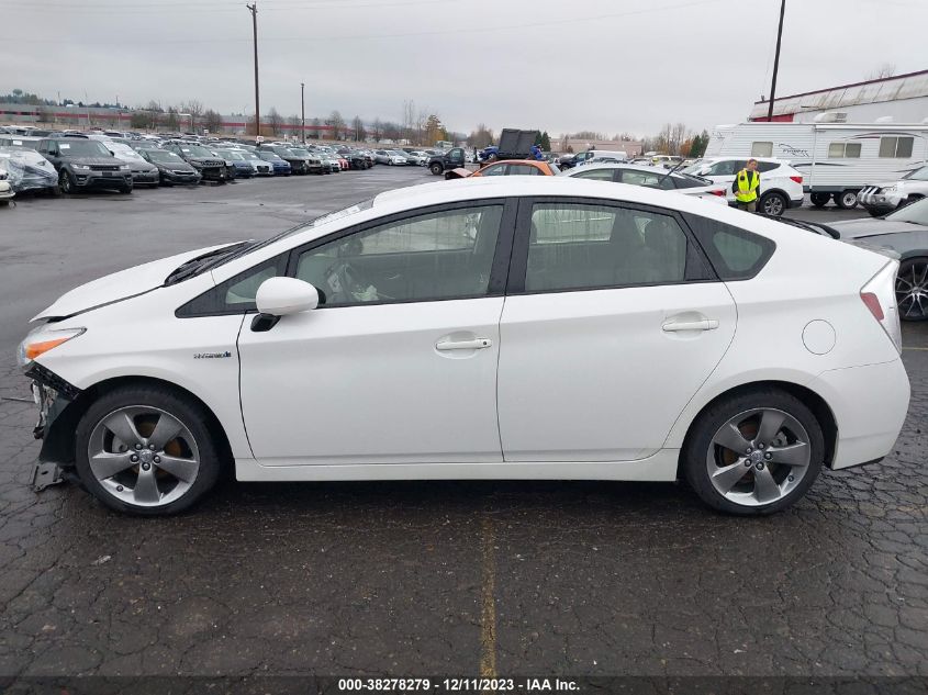 2013 TOYOTA PRIUS PERSONA - JTDKN3DU2D5609799