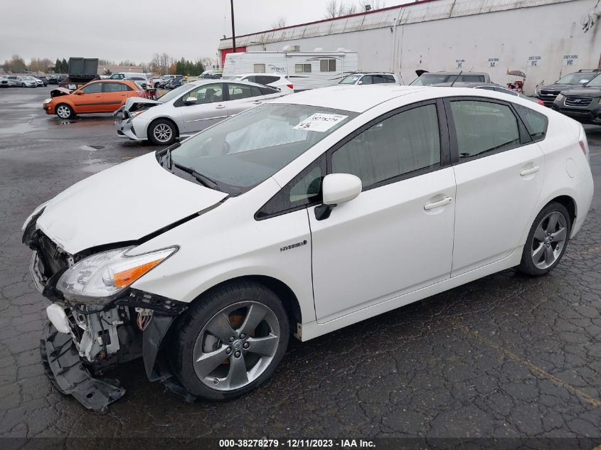 2013 TOYOTA PRIUS PERSONA - JTDKN3DU2D5609799