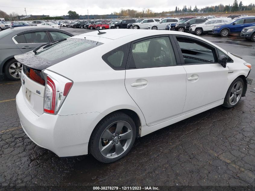 2013 TOYOTA PRIUS PERSONA - JTDKN3DU2D5609799