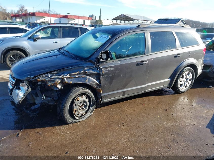 2017 DODGE JOURNEY SE - 3C4PDCAB8HT587664