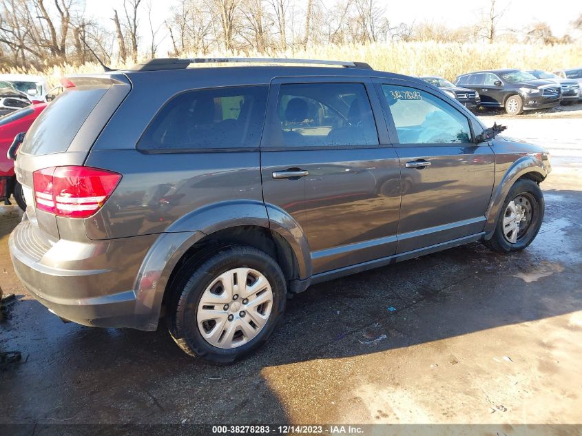 2017 DODGE JOURNEY SE - 3C4PDCAB8HT587664