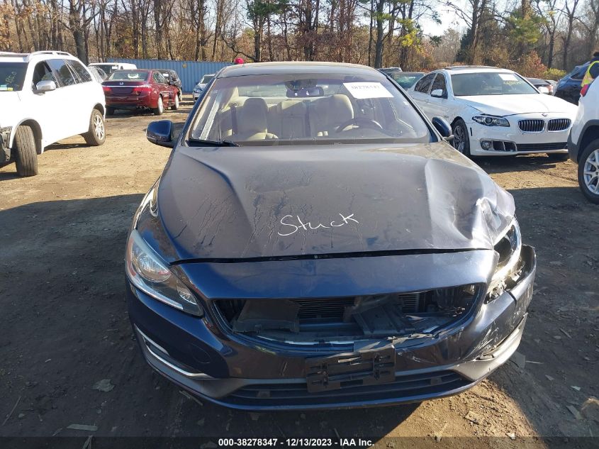 2015 VOLVO S60 PREMIER+ - YV1612TC3F1306051