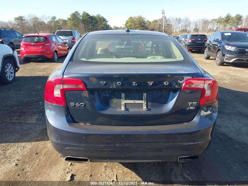 2015 VOLVO S60 PREMIER+ - YV1612TC3F1306051