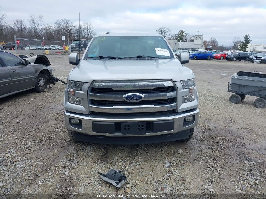 2017 FORD F-150 LARIAT - 1FTEW1EG9HFB67420