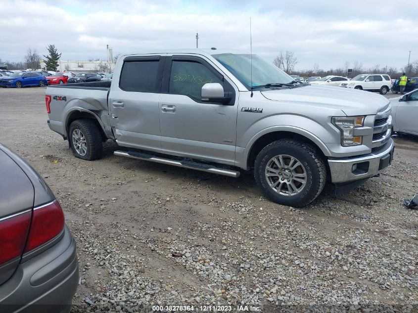 2017 FORD F-150 LARIAT - 1FTEW1EG9HFB67420