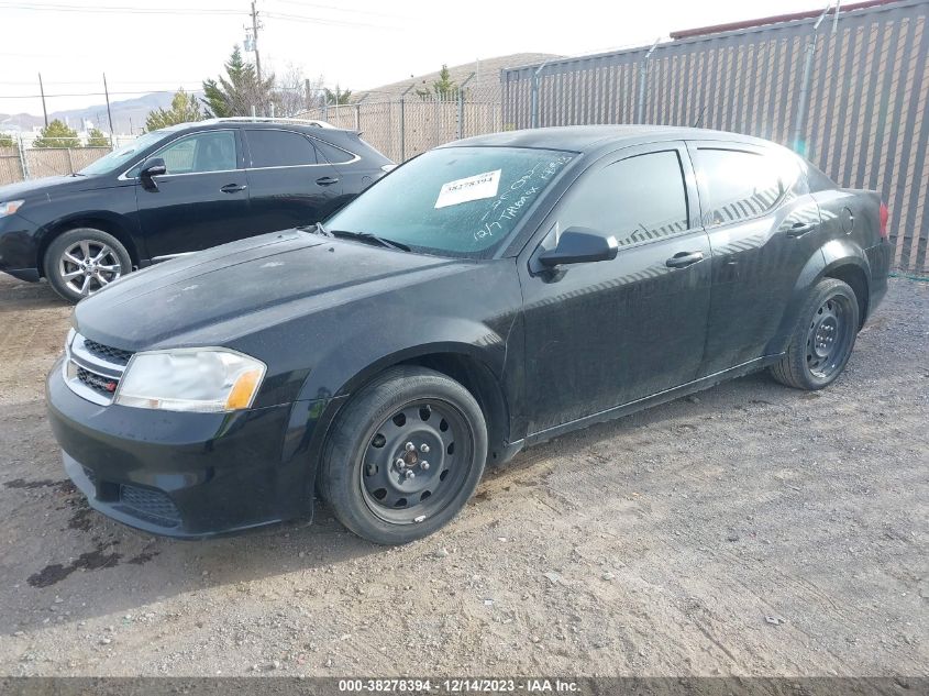 2014 DODGE AVENGER SE - 1C3CDZAB9EN120691