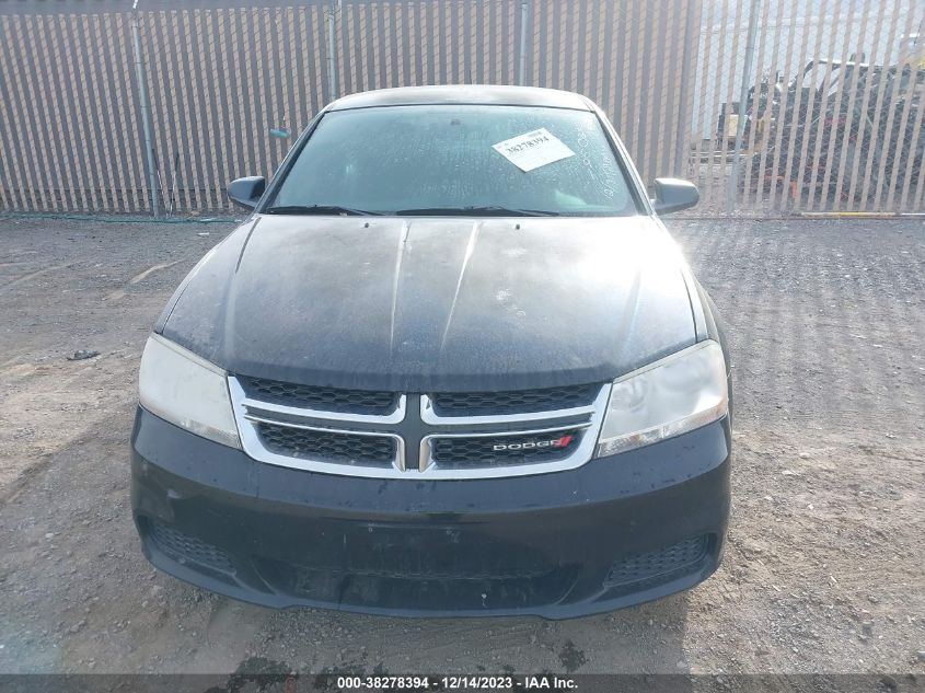 2014 DODGE AVENGER SE - 1C3CDZAB9EN120691