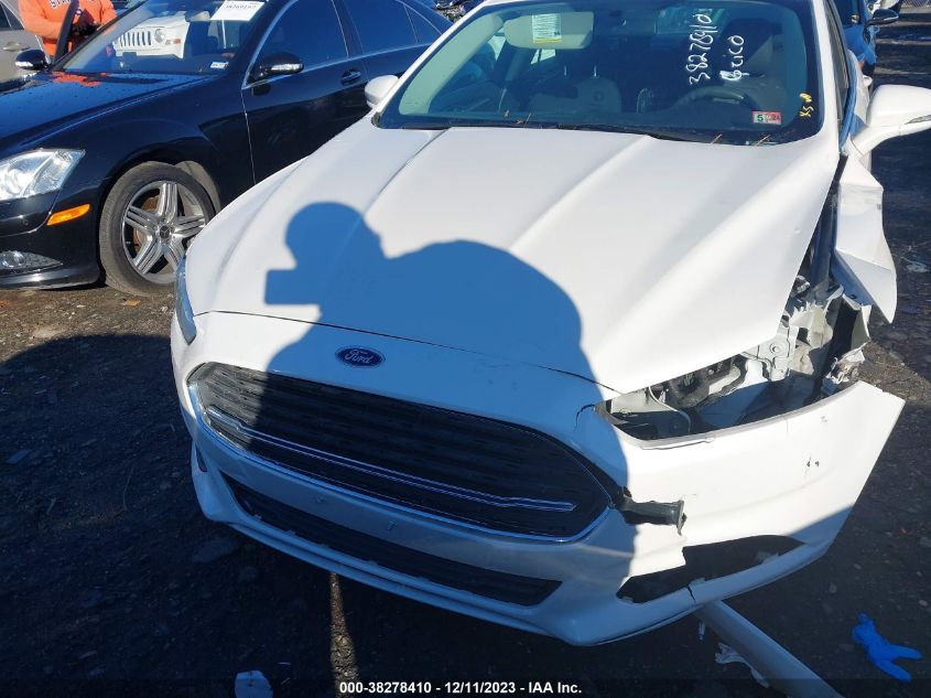 2016 FORD FUSION SE - 1FA6P0H75G5120919