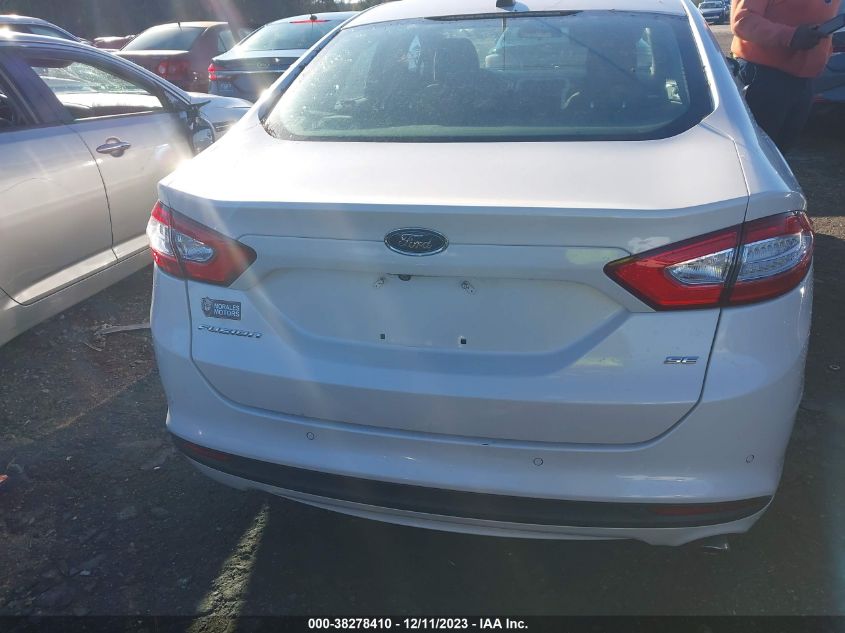 2016 FORD FUSION SE - 1FA6P0H75G5120919