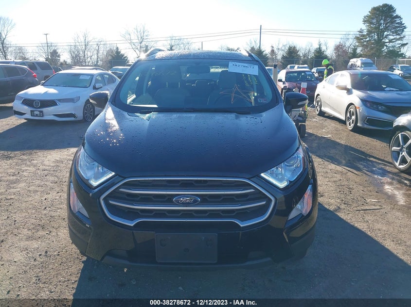 VIN MAJ6S3GL1LC312181 2020 FORD ECOSPORT SE