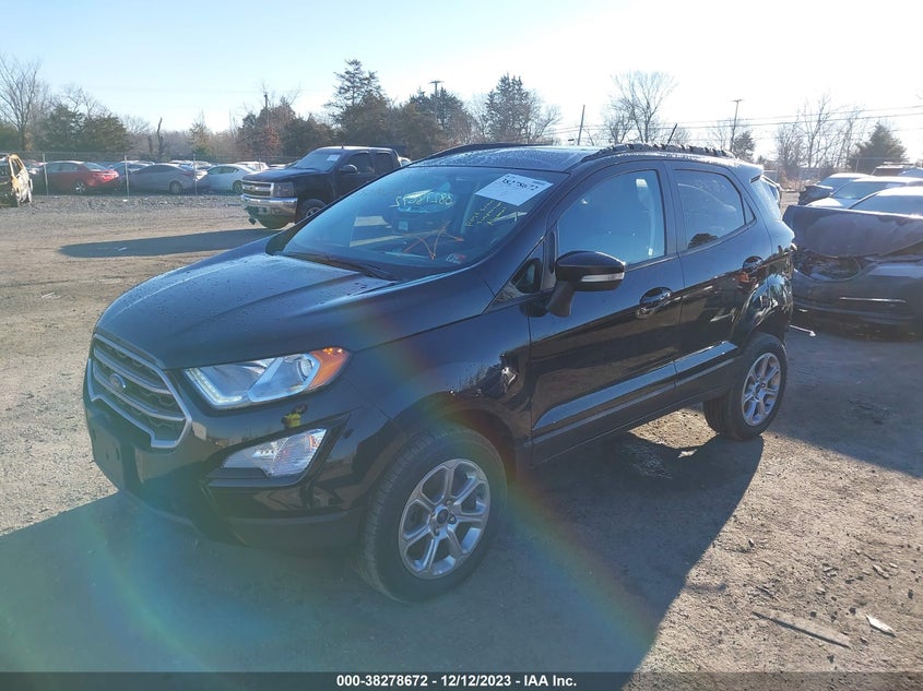 VIN MAJ6S3GL1LC312181 2020 FORD ECOSPORT SE
