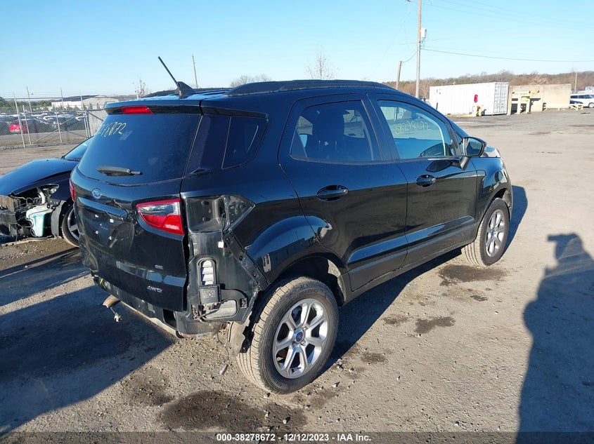 VIN MAJ6S3GL1LC312181 2020 FORD ECOSPORT SE