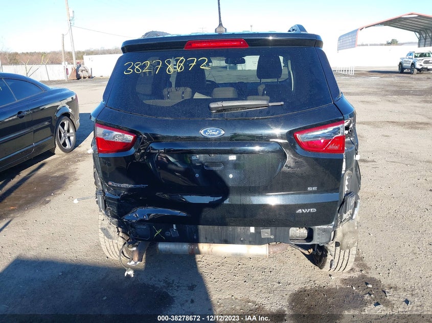 VIN MAJ6S3GL1LC312181 2020 FORD ECOSPORT SE