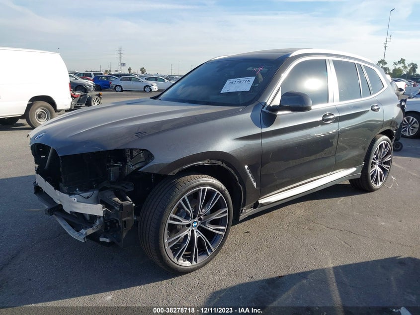 VIN 5UX43DP05N9K45870 2022 BMW X3 SDRIVE30I