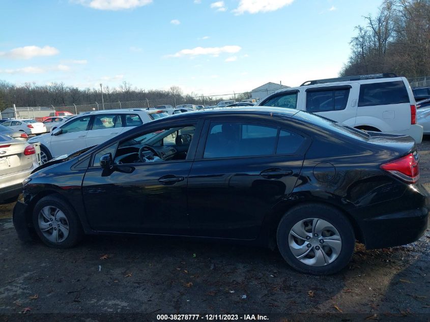 19XFB2F51EE200676 | 2014 HONDA CIVIC SEDAN