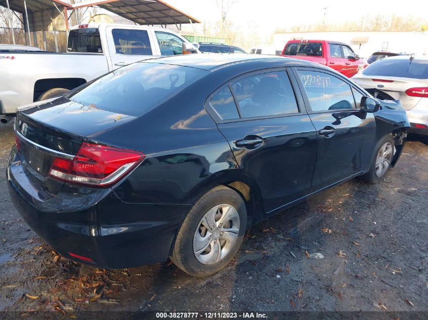 19XFB2F51EE200676 | 2014 HONDA CIVIC SEDAN