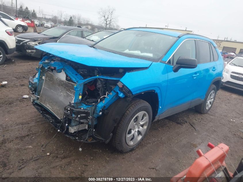 2021 TOYOTA RAV4 LE - 2T3F1RFV7MW210496