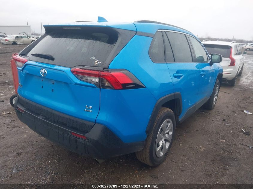 2021 TOYOTA RAV4 LE - 2T3F1RFV7MW210496