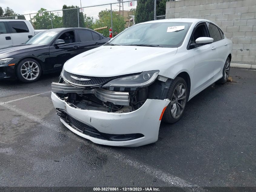 2015 CHRYSLER 200 S - 1C3CCCBG9FN585791