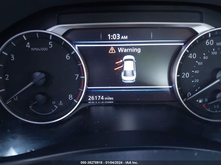 2023 NISSAN ALTIMA SV - 1N4BL4DV4PN304481