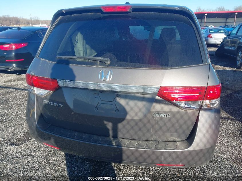2014 HONDA ODYSSEY EXL - 5FNRL5H62EB131251