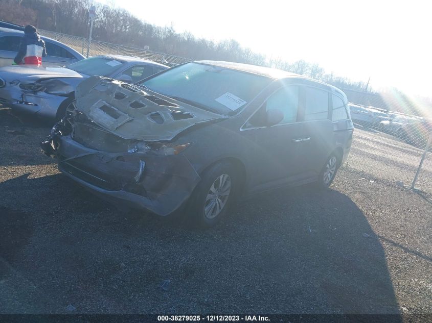 2014 HONDA ODYSSEY EXL - 5FNRL5H62EB131251