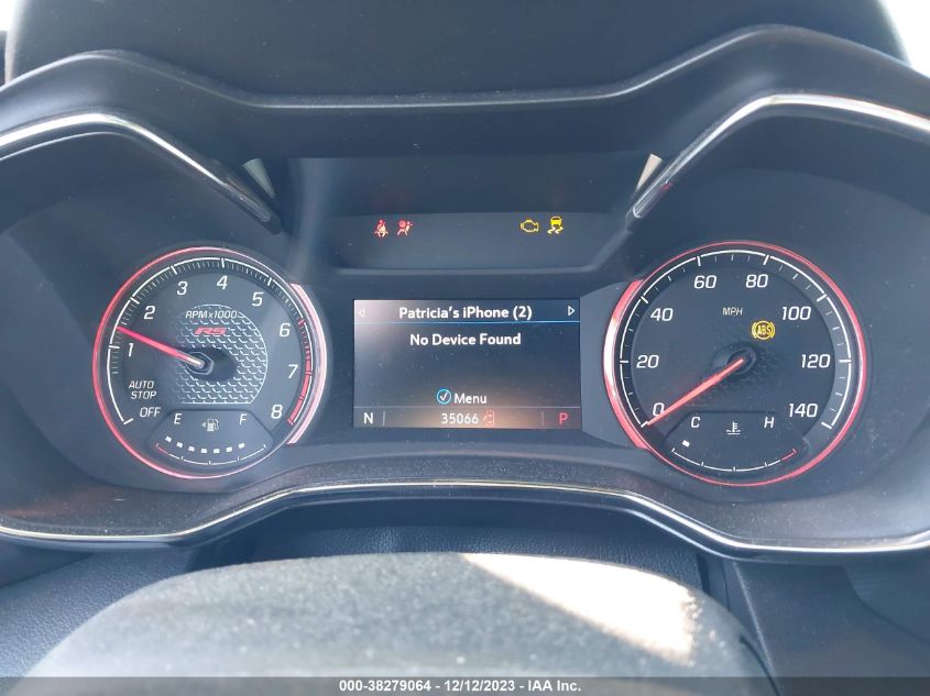 2021 CHEVROLET TRAILBLAZER RS - KL79MTSL9MB180851