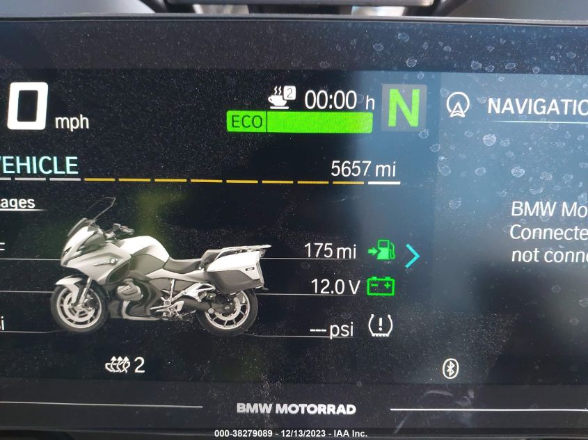 2023 BMW R 1250 RT WB10L0305P6G39288