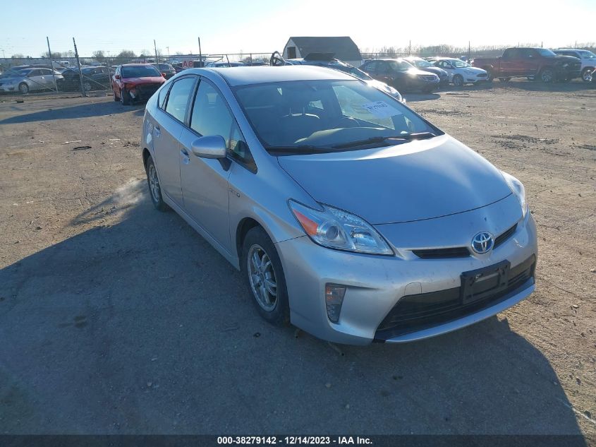 2014 TOYOTA PRIUS FOUR - JTDKN3DU3E1743018