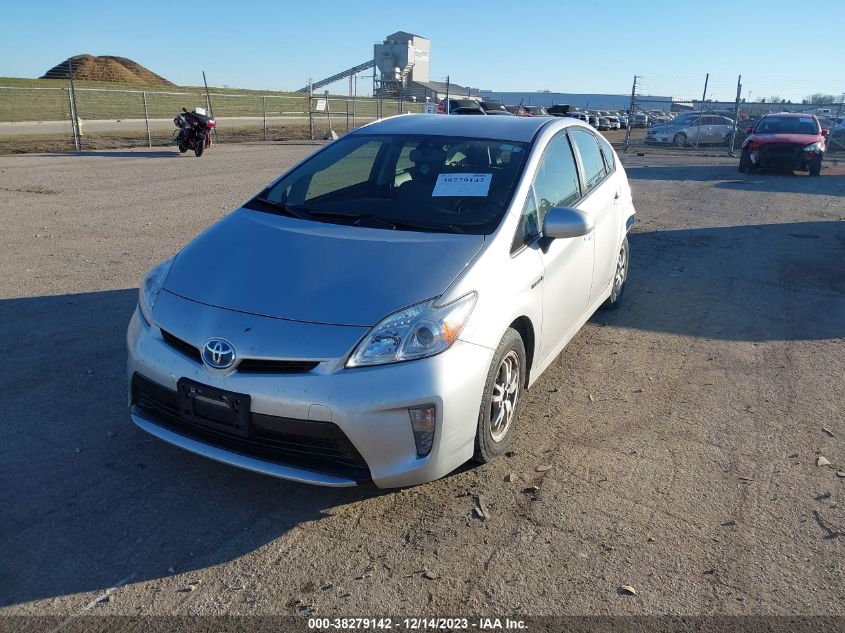 2014 TOYOTA PRIUS FOUR - JTDKN3DU3E1743018