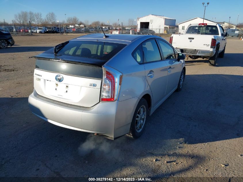 2014 TOYOTA PRIUS FOUR - JTDKN3DU3E1743018