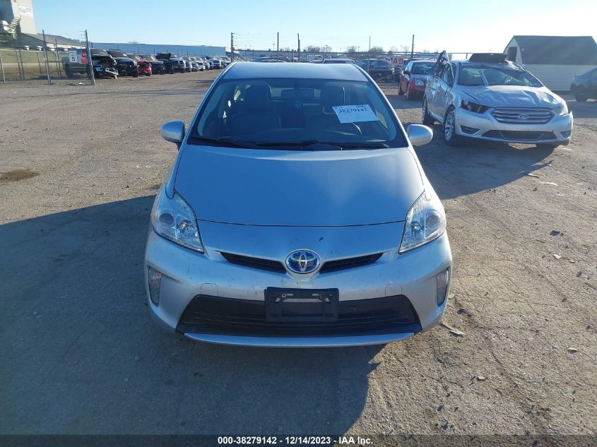 2014 TOYOTA PRIUS FOUR - JTDKN3DU3E1743018