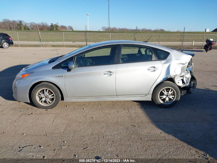 2014 TOYOTA PRIUS FOUR - JTDKN3DU3E1743018