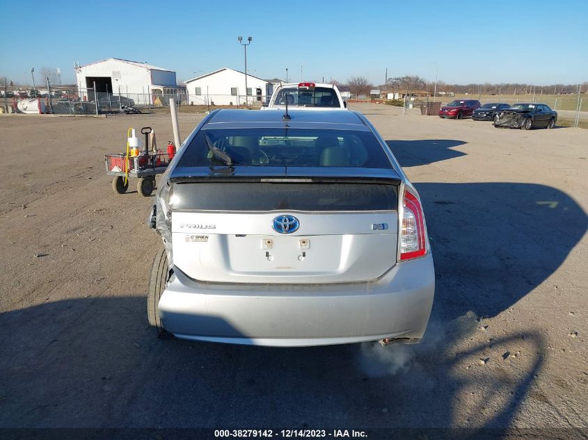 2014 TOYOTA PRIUS FOUR - JTDKN3DU3E1743018