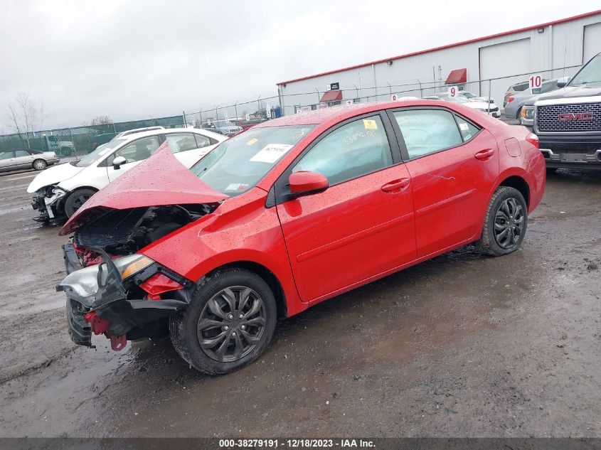 2015 TOYOTA COROLLA LE - 2T1BURHE0FC254064