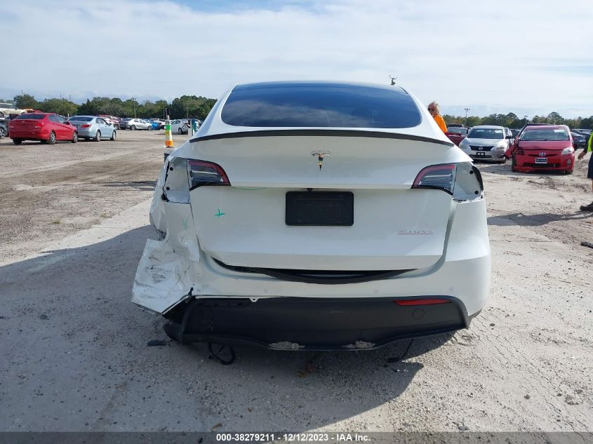2022 TESLA MODEL Y - 7SAYGDEF6NF457684