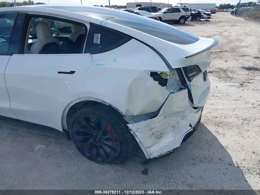 2022 TESLA MODEL Y - 7SAYGDEF6NF457684