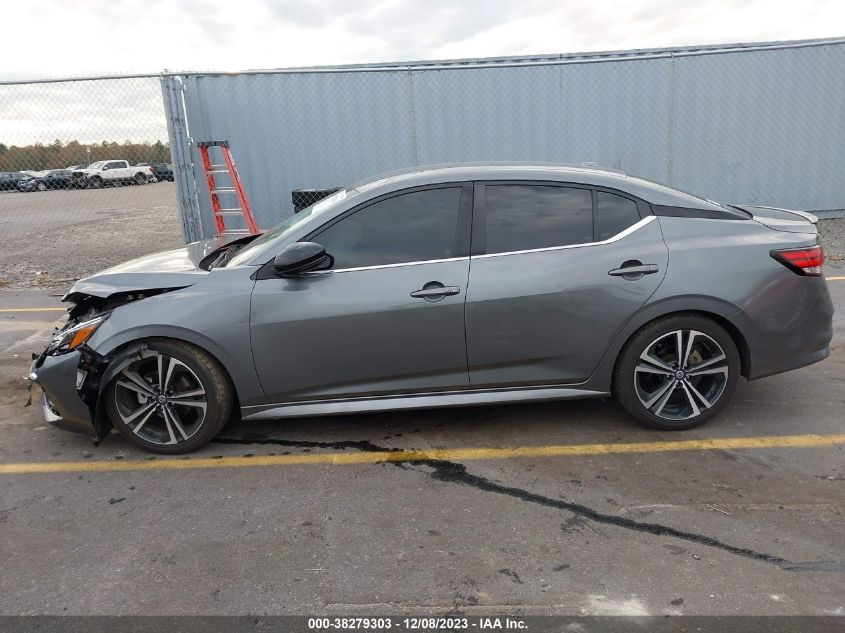 2020 NISSAN SENTRA SR - 3N1AB8DVXLY261202