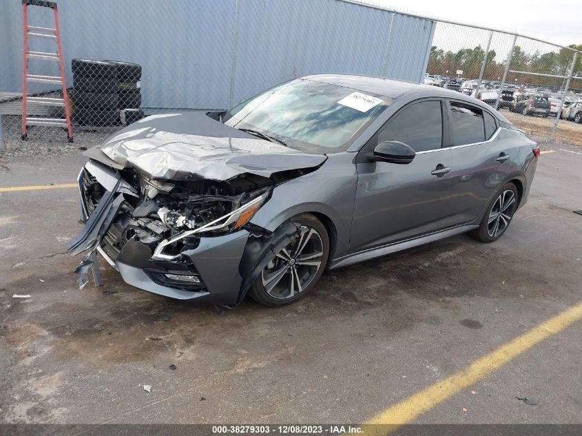 2020 NISSAN SENTRA SR - 3N1AB8DVXLY261202