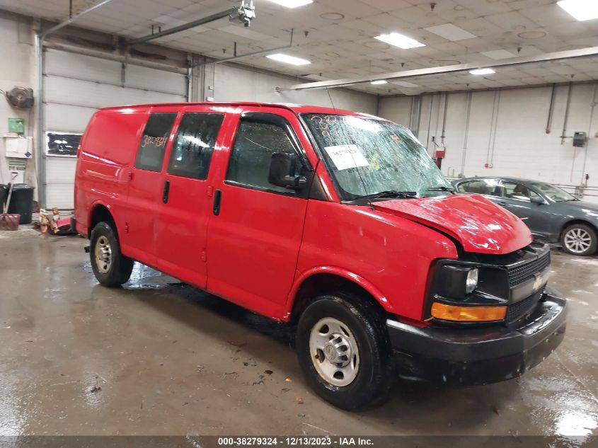 2013 CHEVROLET EXPRESS WORK VAN - 1GCWGFCAXD1127349