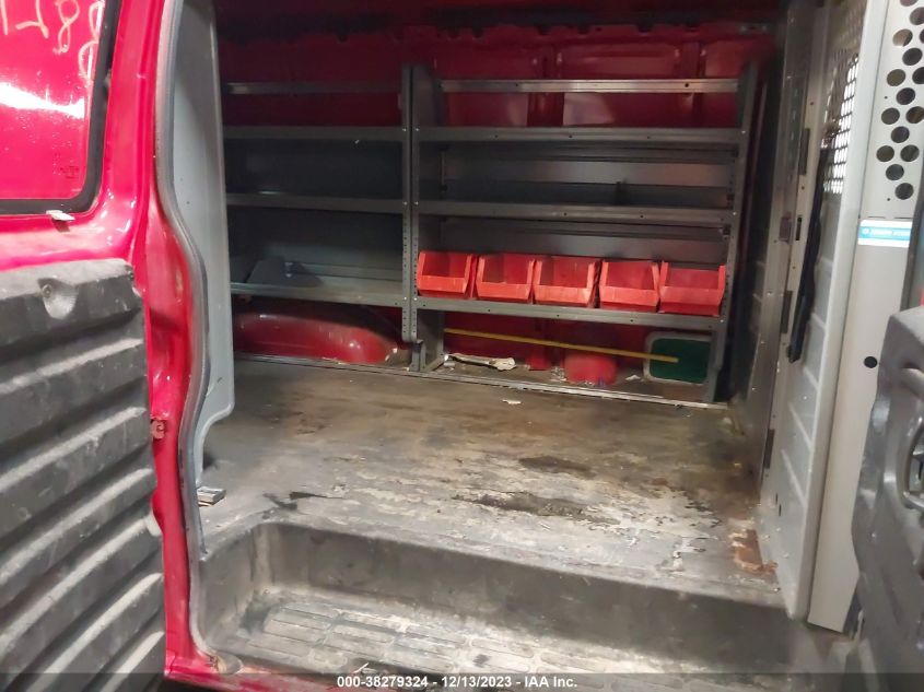 2013 CHEVROLET EXPRESS WORK VAN 1GCWGFCAXD1127349