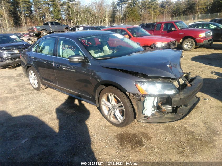 2013 VOLKSWAGEN PASSAT SEL - 1VWCM7A35DC147077