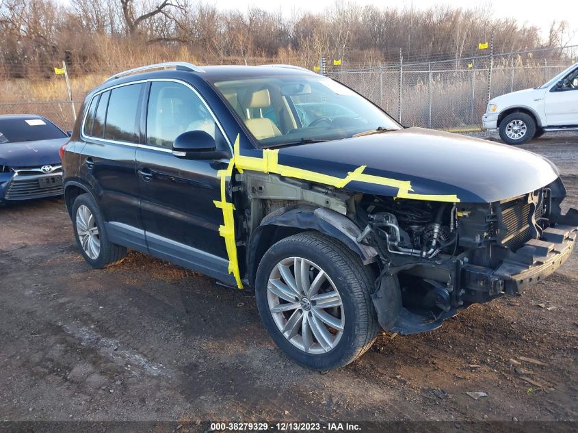 2013 VOLKSWAGEN TIGUAN SE - WVGAV3AX4DW620271