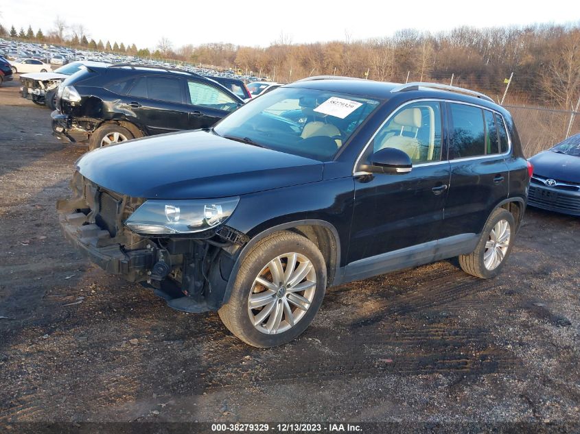 2013 VOLKSWAGEN TIGUAN SE - WVGAV3AX4DW620271