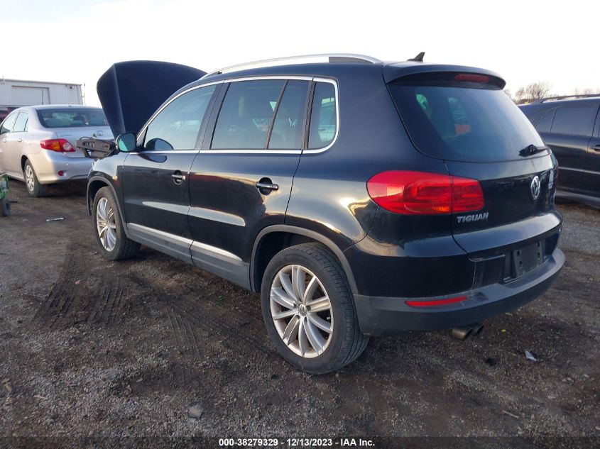 2013 VOLKSWAGEN TIGUAN SE - WVGAV3AX4DW620271