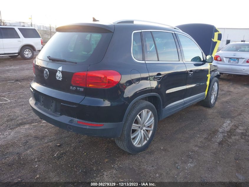 2013 VOLKSWAGEN TIGUAN SE - WVGAV3AX4DW620271