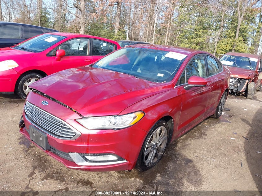VIN 3FA6P0HD1JR238525 2018 FORD FUSION SE